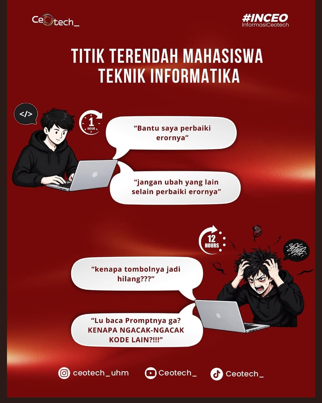 Titik Terendah Mahasiswa Teknik Informatika